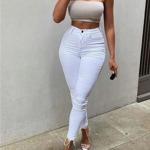Classic High Waist Skinny Jeans
